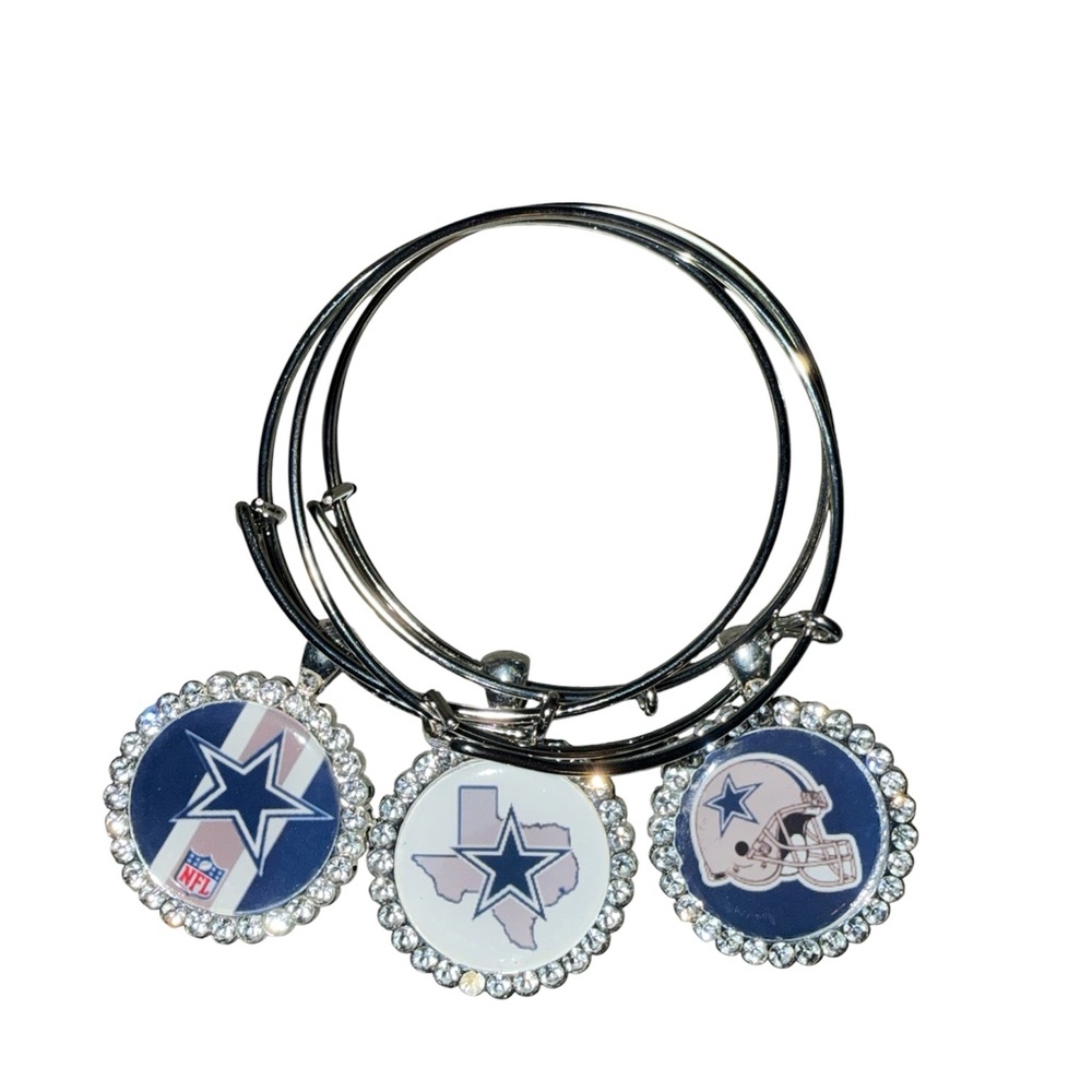 Dallas Cowboys Charm Bracelet Set